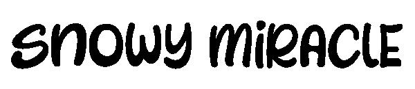 Snowy Miracle字体