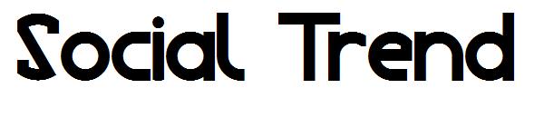 Social Trend字体