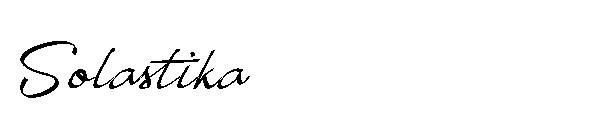 Solastika字体