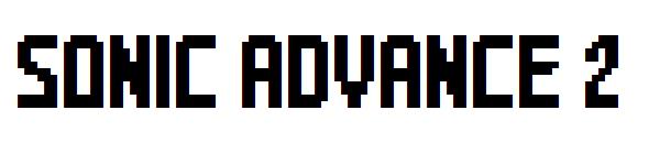 Sonic Advance 2字体