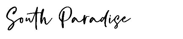 South Paradise字体