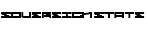 Sovereign State字体