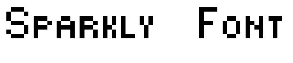Sparkly-Font字体