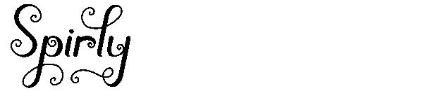 Spirly字体