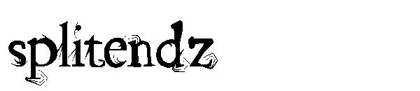 splitendz字体