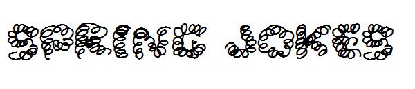 Spring Jokes字体