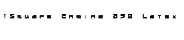 !Square Engine 350 Latex字体