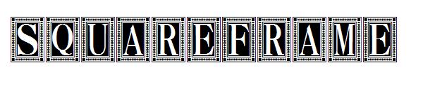 SquareFrame字体