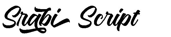 Srabi Script字体