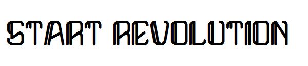 START REVOLUTION字体