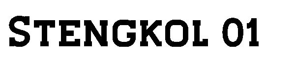 Stengkol 01字体