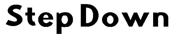 Step Down字体