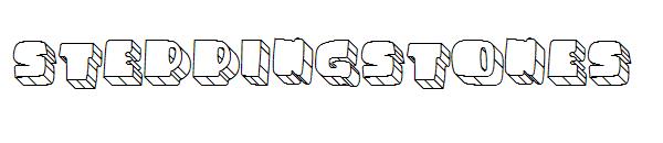 STEPPINGSTONES字体