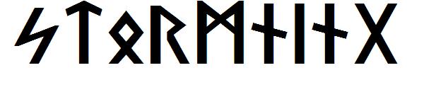 Stormning字体