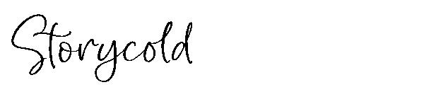 Storycold字体