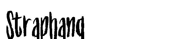Straphang字体
