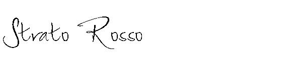 Strato Rosso字体