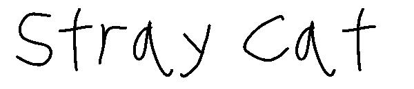 Stray Cat字体