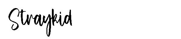 Straykid字体