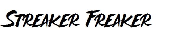 Streaker Freaker字体