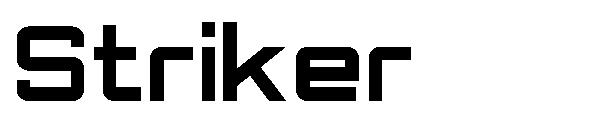Striker字体