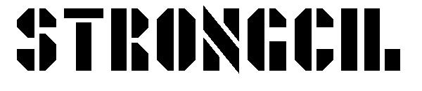 Strongcil字体