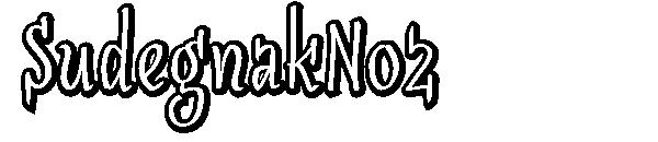 SudegnakNo2字体