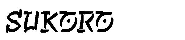 SUKORO字体