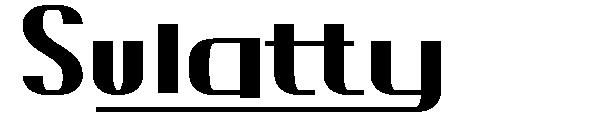 Sulatty字体