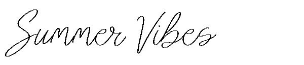 Summer Vibes字体
