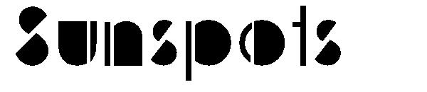 Sunspots字体