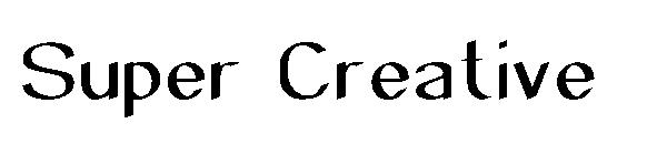 Super Creative字体