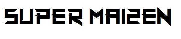 Super Maizen字体