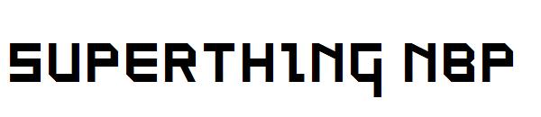 SuperThing NBP字体