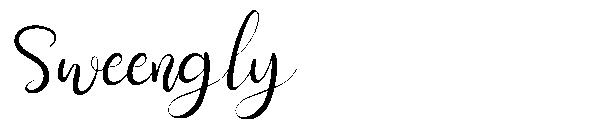 Sweengly字体