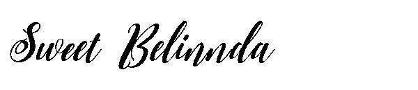 Sweet Belinnda字体