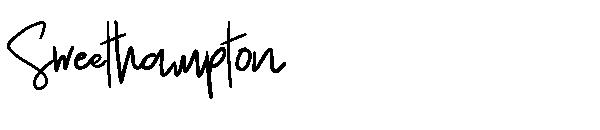 Sweethampton字体