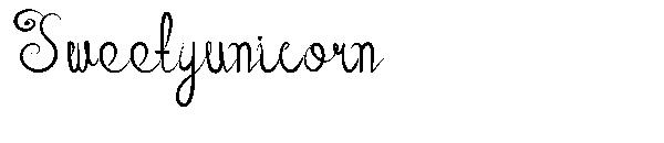 Sweetyunicorn字体