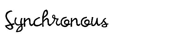 Synchronous字体