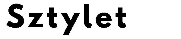 Sztylet字体