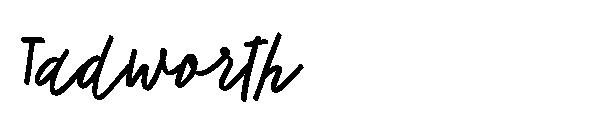 Tadworth字体