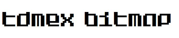 Tdmex Bitmap字体