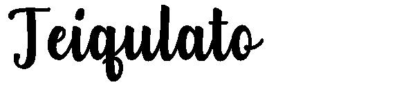 Teiqulato字体
