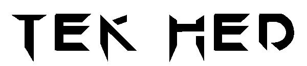 TEK HED字体
