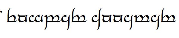 Tengwar Annatar字体