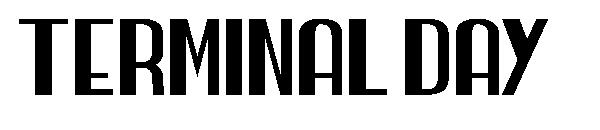 Terminal Day字体