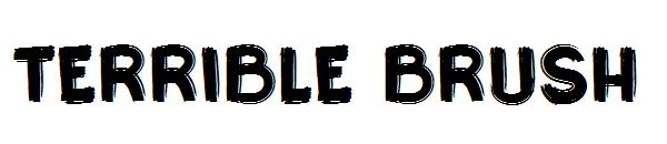 Terrible Brush字体