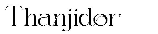 Thanjidor字体