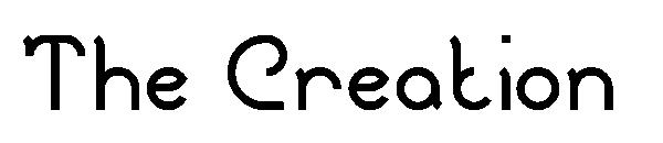 The Creation字体