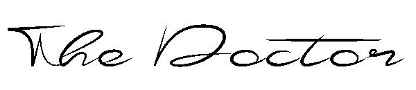 The Doctor字体